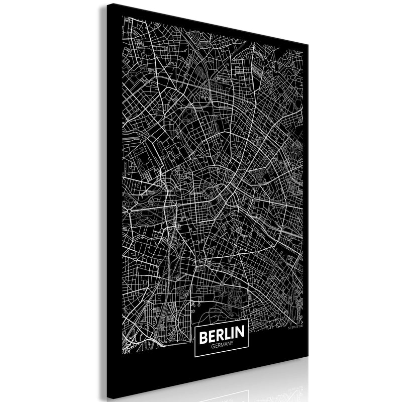 Glezna - Dark Map of Berlin (1 Part) Vertical Home Trends