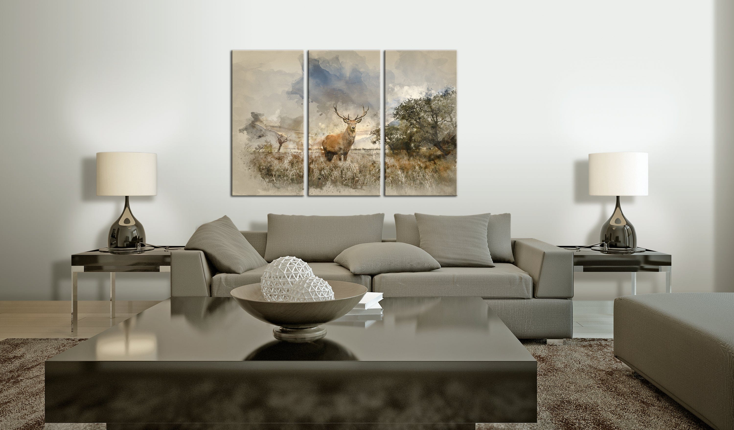 Glezna - Deer in the Field I Home Trends