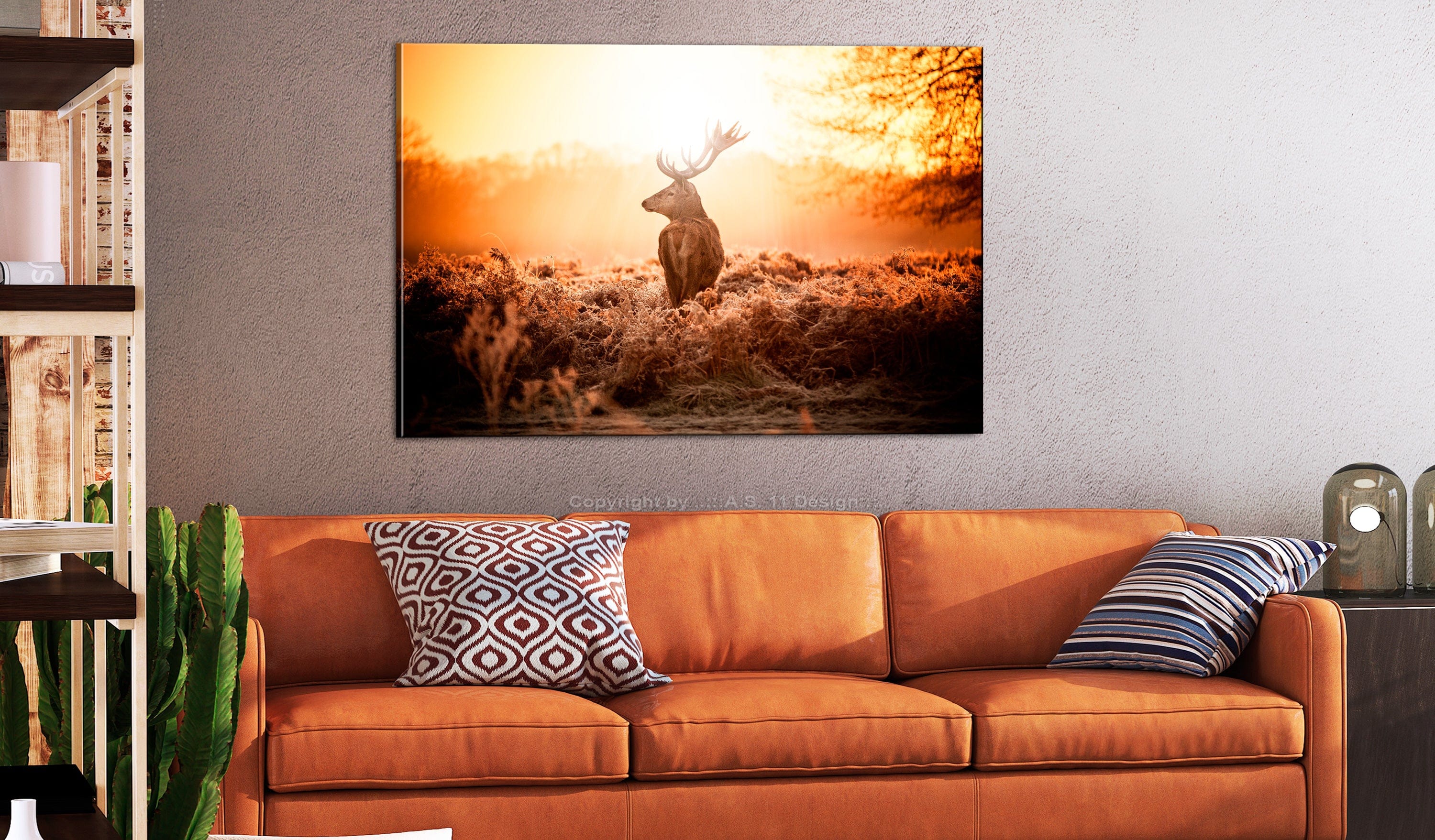Glezna - Deer in the Sun Home Trends