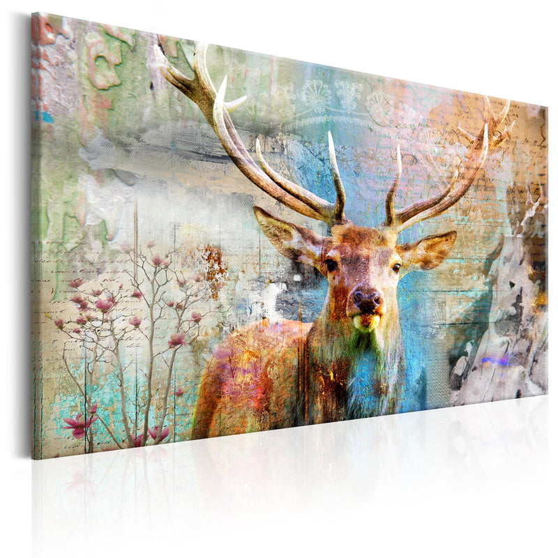 Glezna - Deer on Wood Home Trends