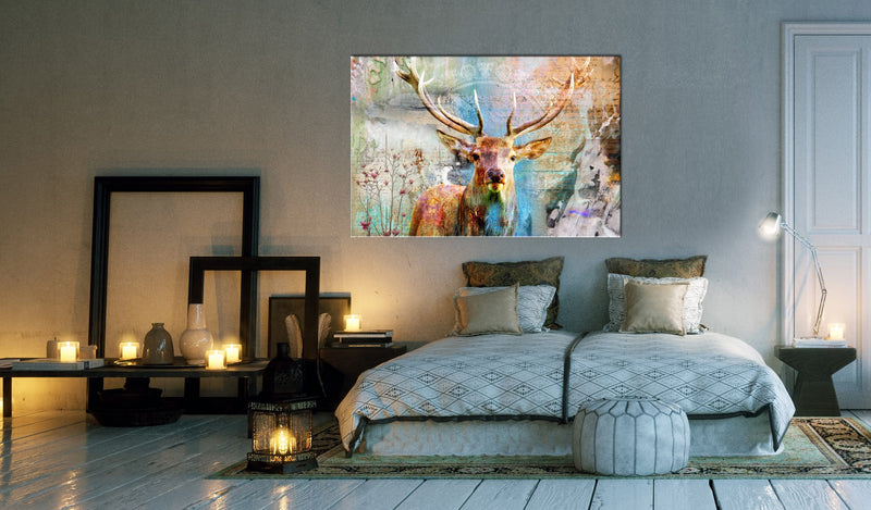 Glezna - Deer on Wood Home Trends