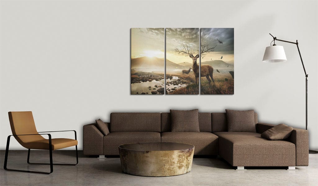 Glezna - Deer with a tree-like antlers Home Trends