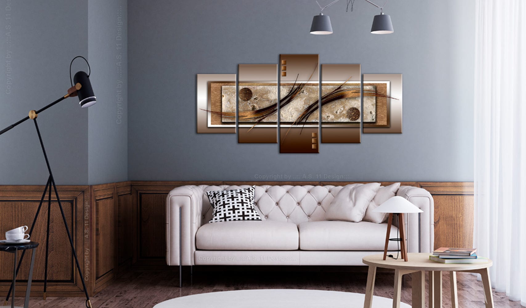 Glezna - Delicate shapes and warm colors Home Trends