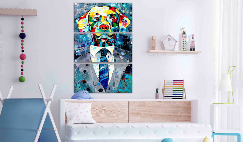 Glezna - Dog in a Suit (3 Parts) Home Trends