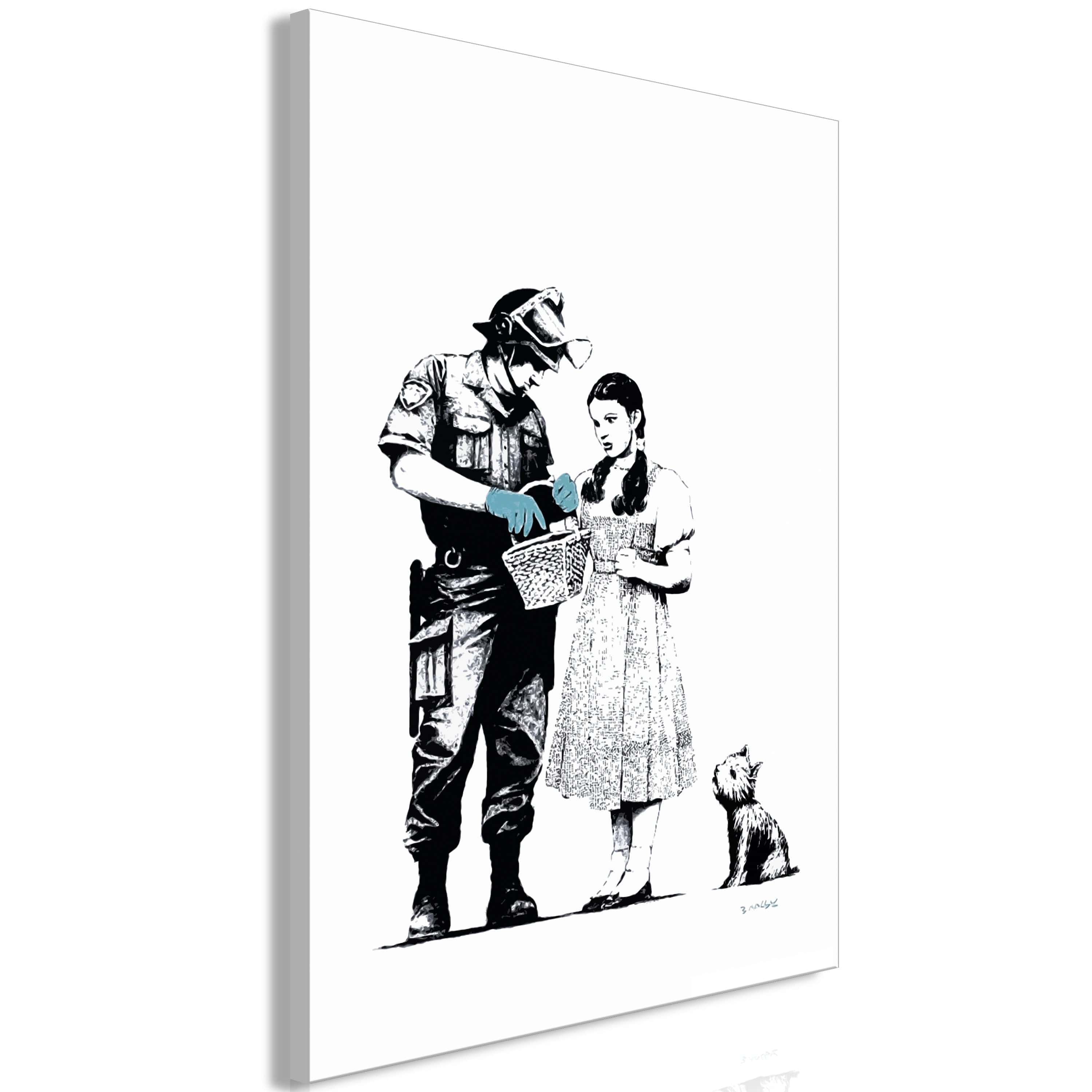 Glezna - Dorothy and Policeman (1 Part) Vertical Home Trends