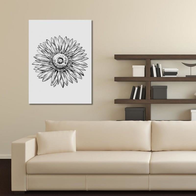 Kanva - Drawing Flower  Home Trends DECO