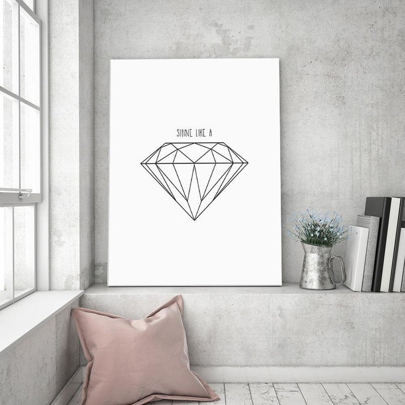 Kanva - Drawn Diamond  Home Trends DECO