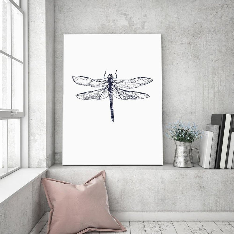 Kanva - Drawn Dragonfly  Home Trends DECO