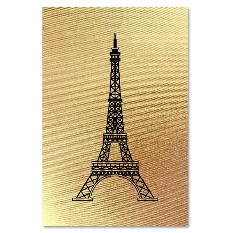 Kanva - Drawn Eiffel Tower 2  Home Trends DECO