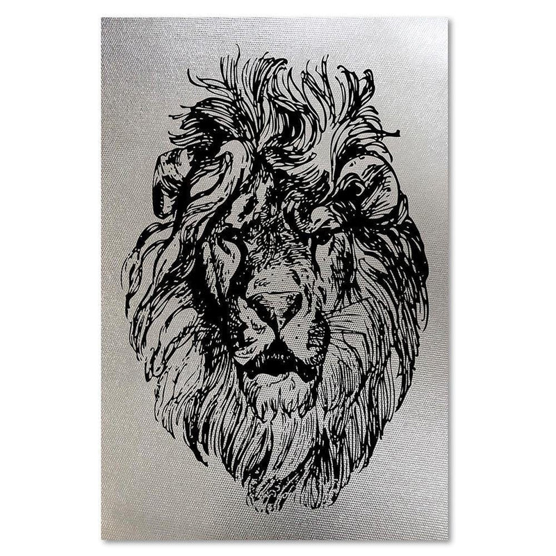 Kanva - Drawn Lion Head 1  Home Trends DECO