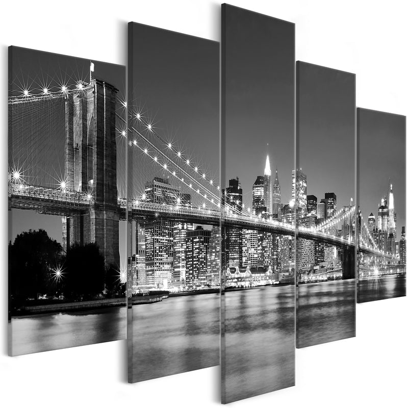 Glezna - Dream about New York (5 Parts) Wide 225x100 Home Trends