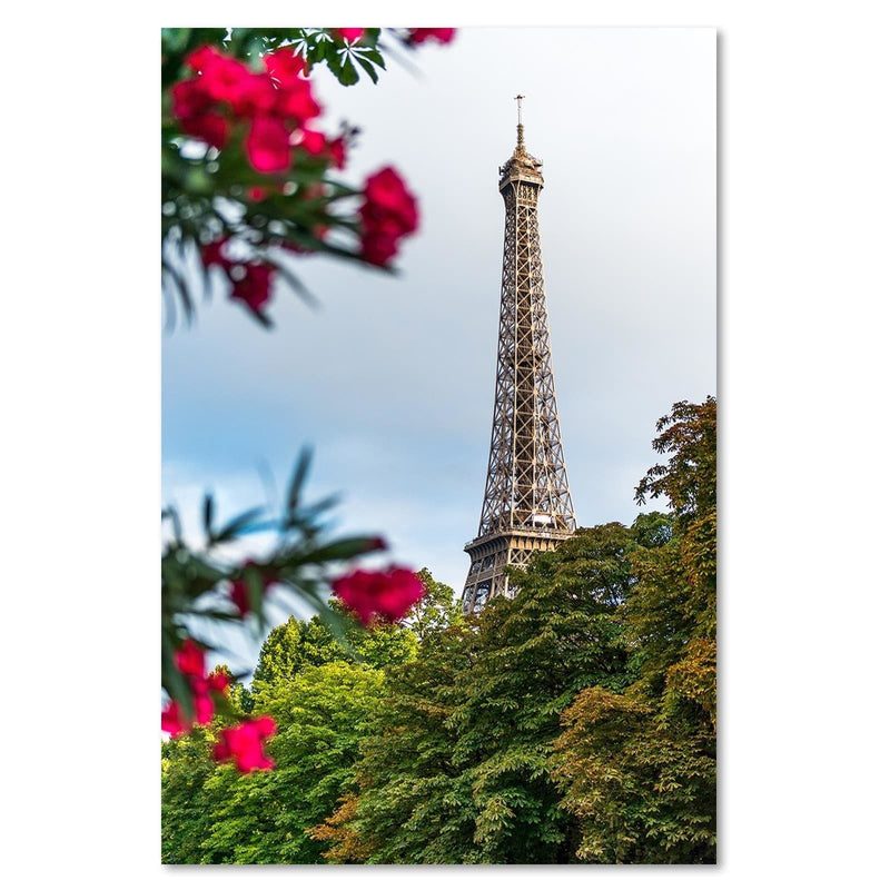 Kanva - Eiffel Tower And Flower  Home Trends DECO
