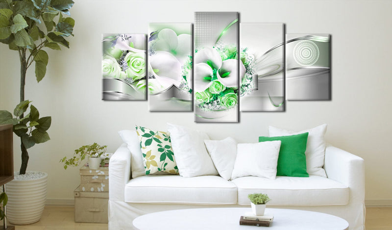 Glezna - Emerald Bouquet Home Trends