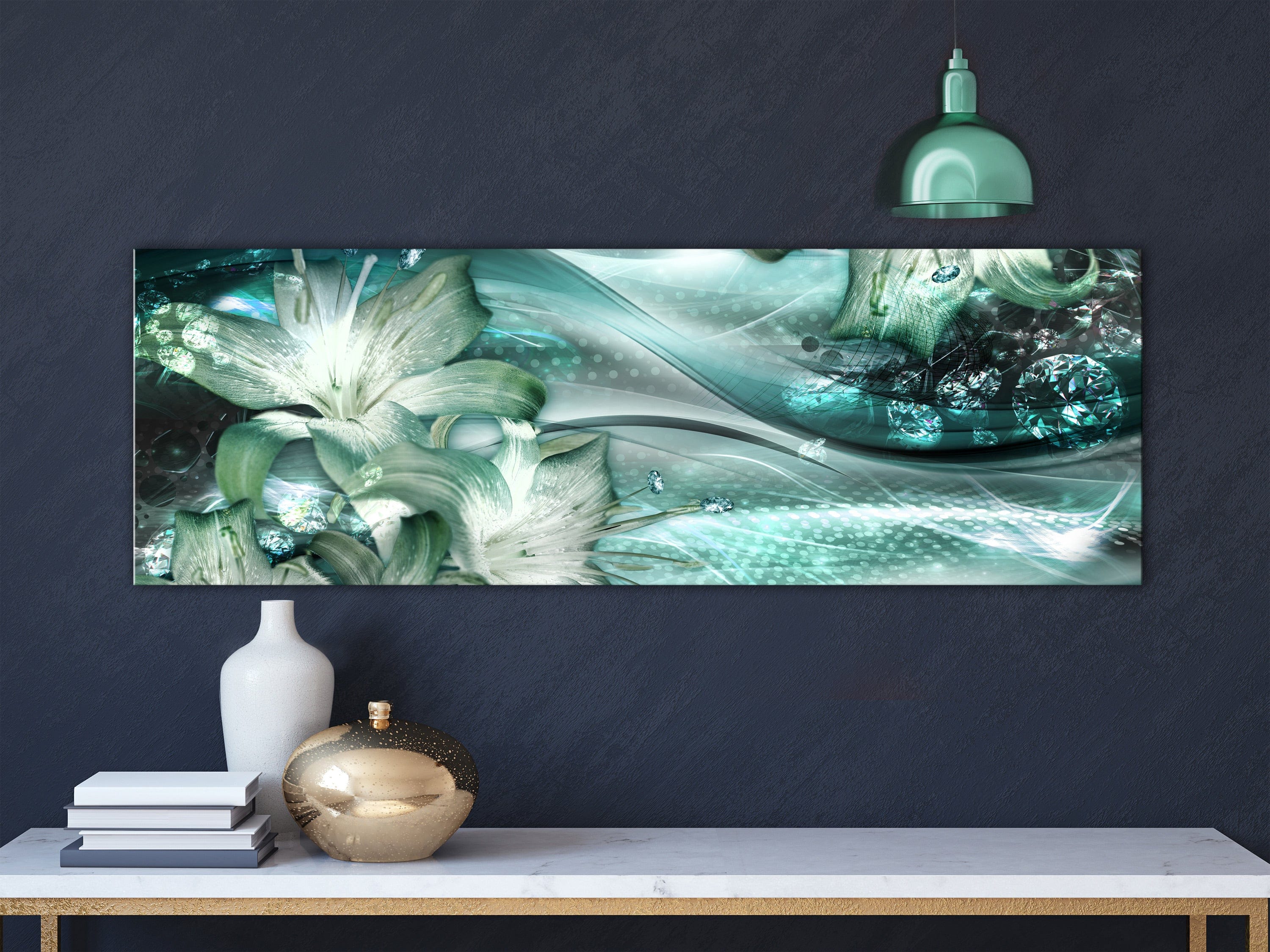 Glezna - Emerald Dream (1 Part) Narrow Home Trends