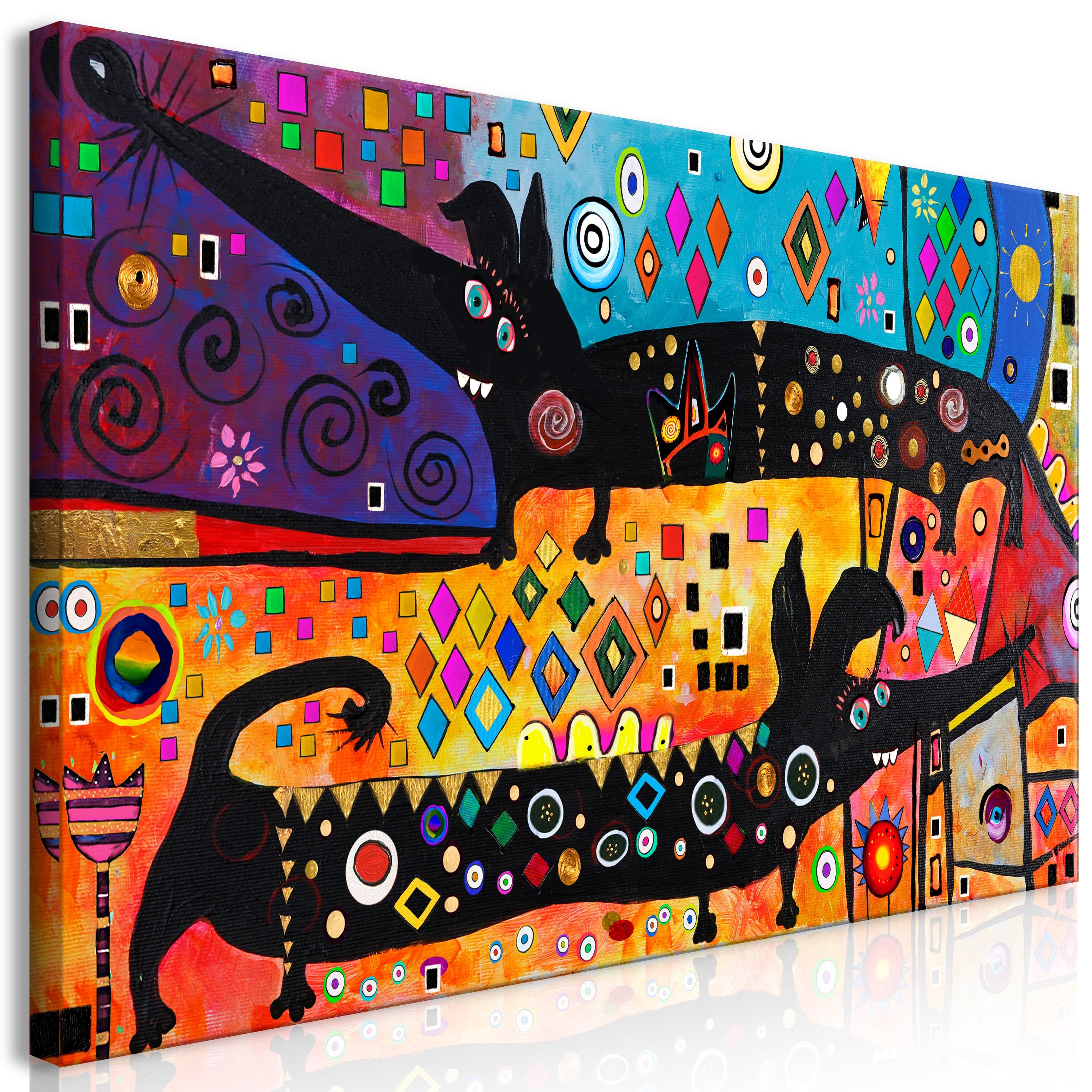 Glezna - Extravagant Dogs (1 Part) Wide Home Trends