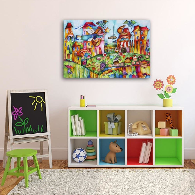 Kanva - Fairy In The Colorful Town  Home Trends DECO