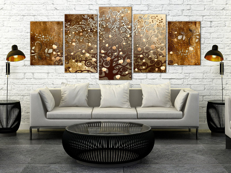 Glezna - Falling Leaves (5 Parts) Wide 225x100 Home Trends