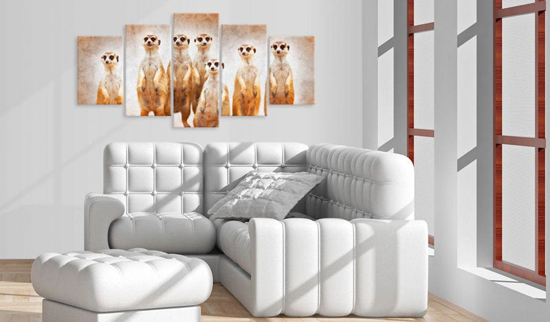 Glezna - Family of meerkats Home Trends
