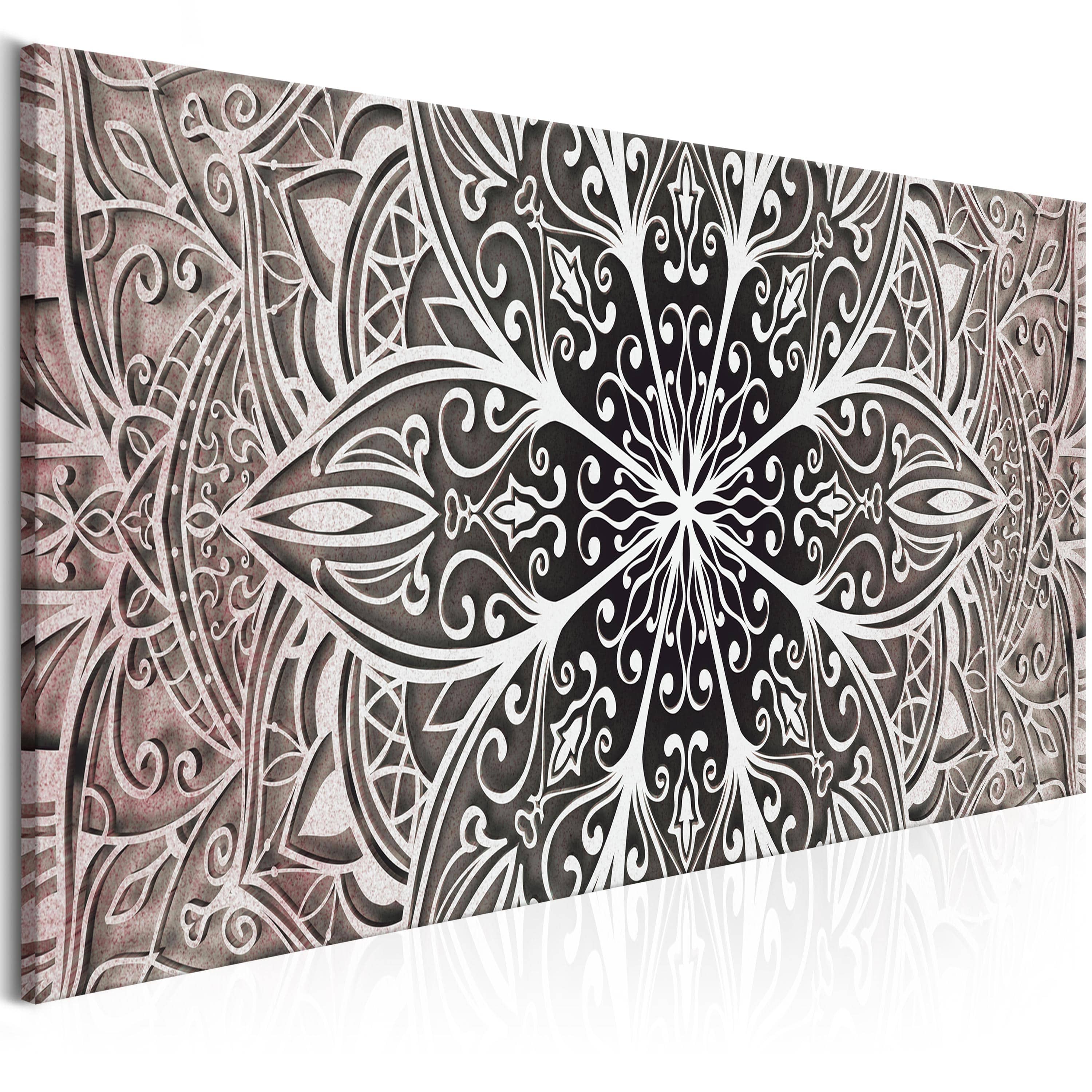 Glezna - Feathers (1 Part) Pink Narrow Home Trends