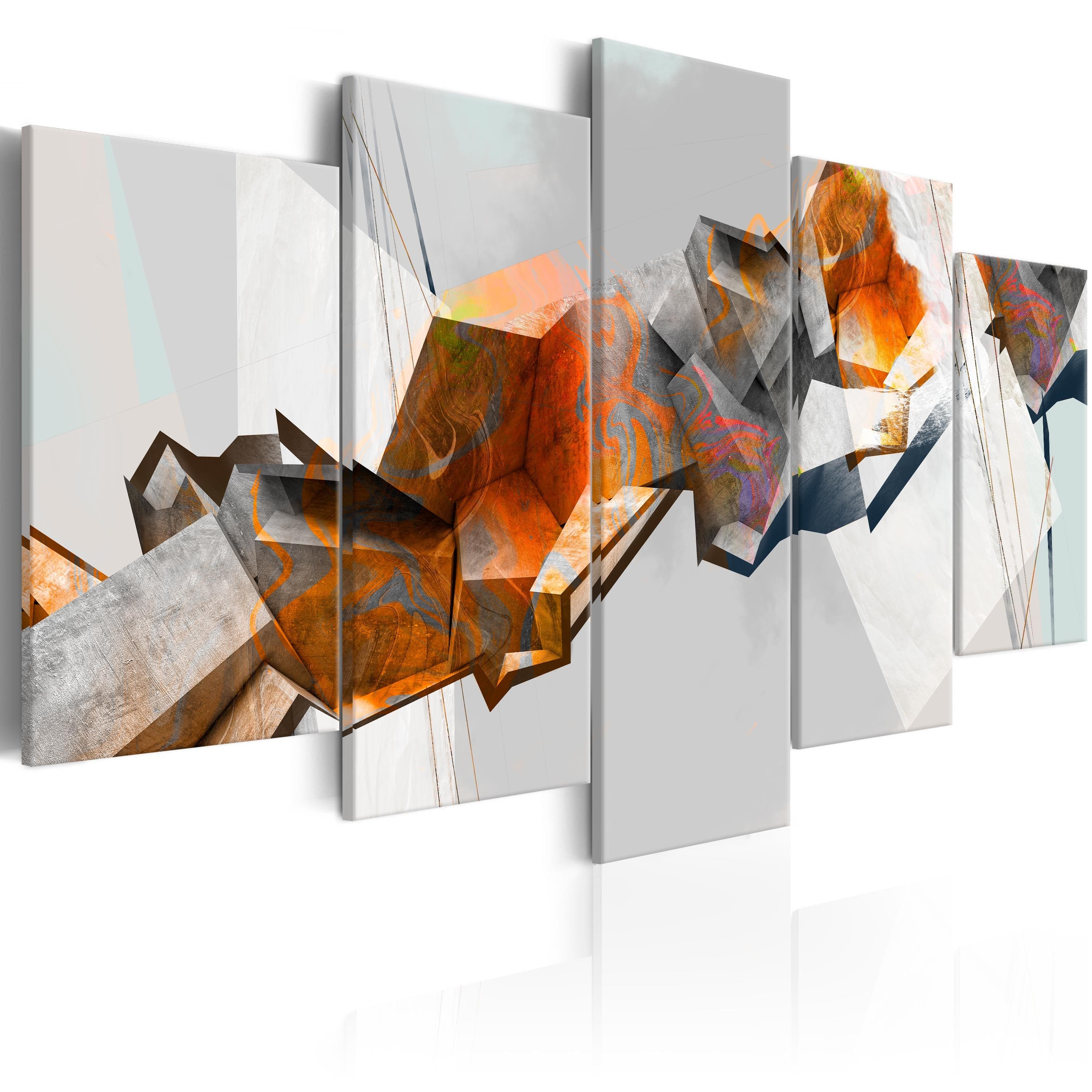 Glezna - Fiery Blocks Home Trends
