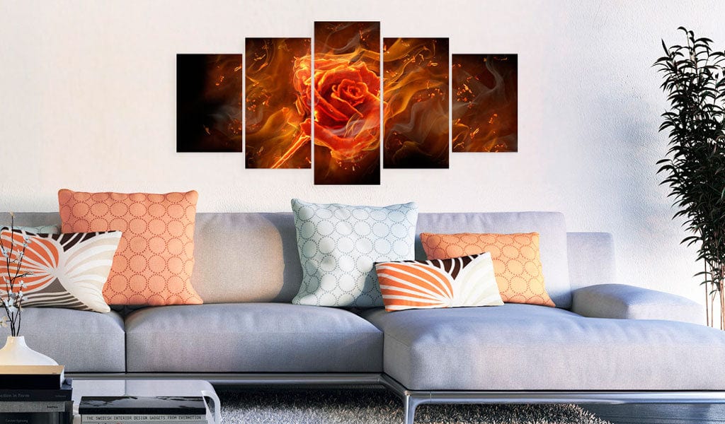 Glezna - Flaming Rose Home Trends