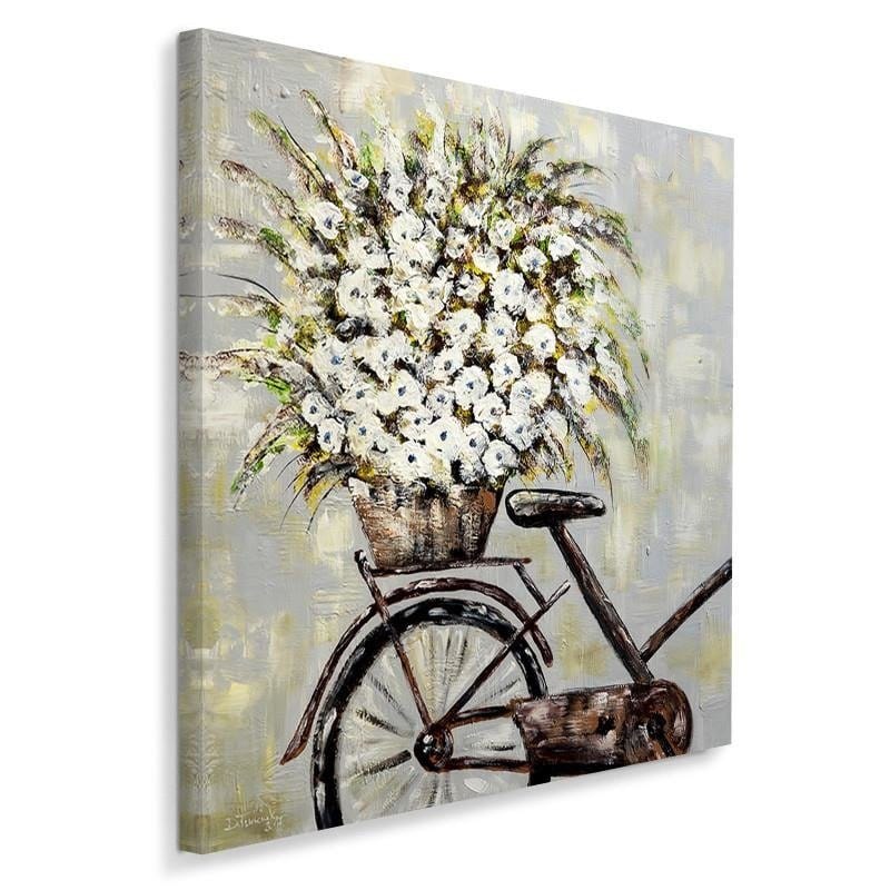 Kanva - Flowers On A Bicycle  Home Trends DECO