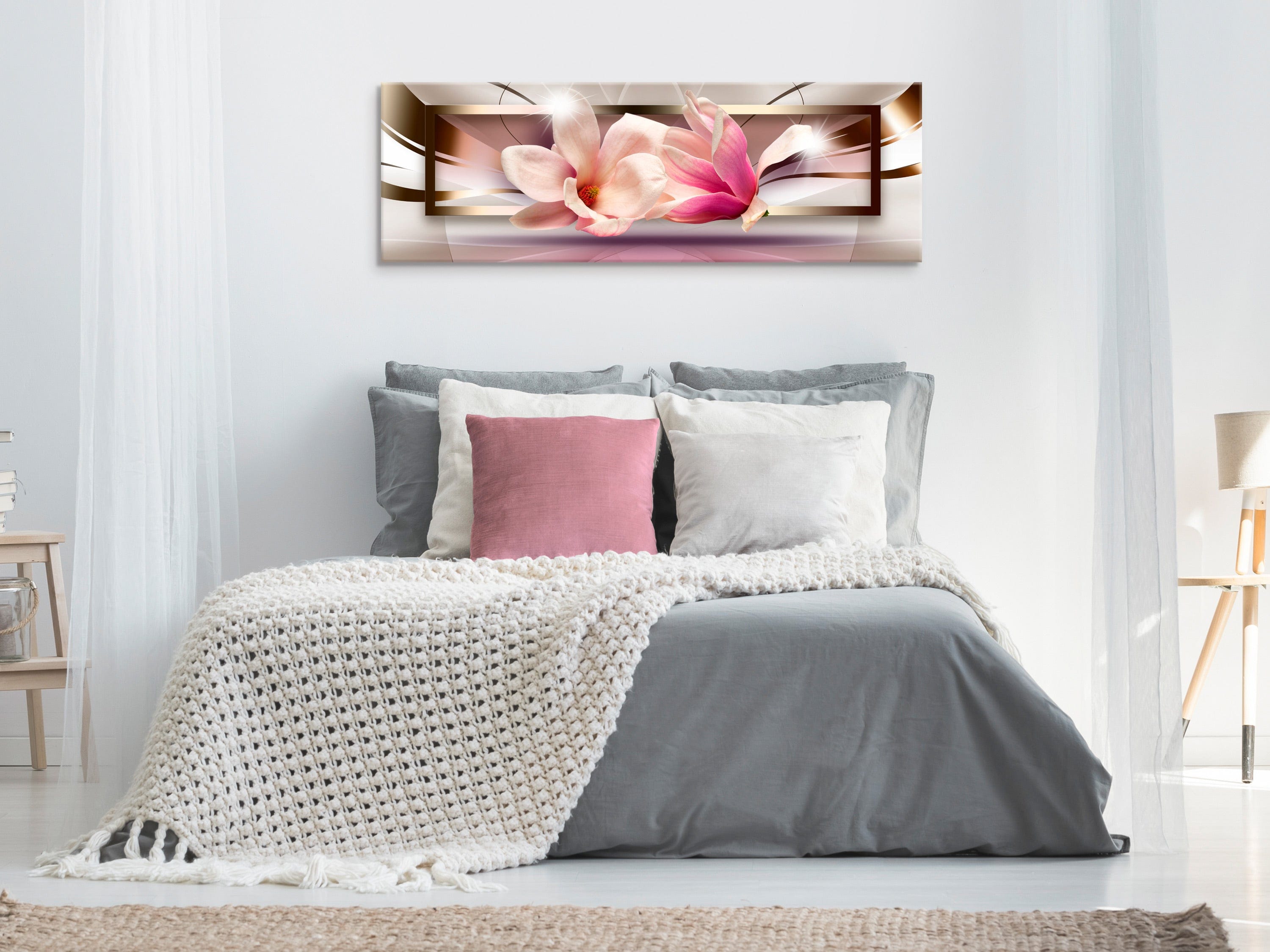 Glezna - Flowers outside the Frame (1 Part) Narrow Home Trends