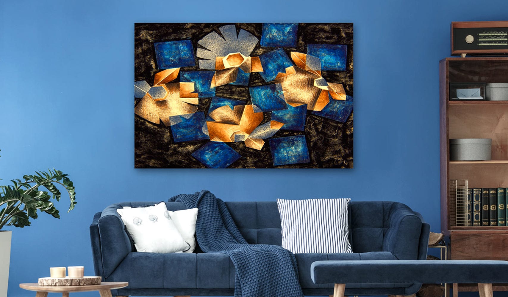 Glezna - Geometrical Flowers Home Trends