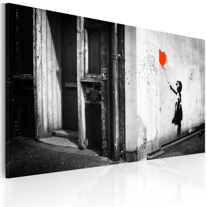 Kanva - Girl with balloon (Banksy) 60x40 Home Trends