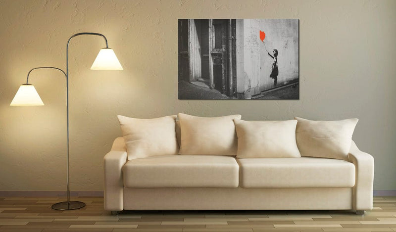 Glezna - Girl with balloon (Banksy) 60x40 Home Trends