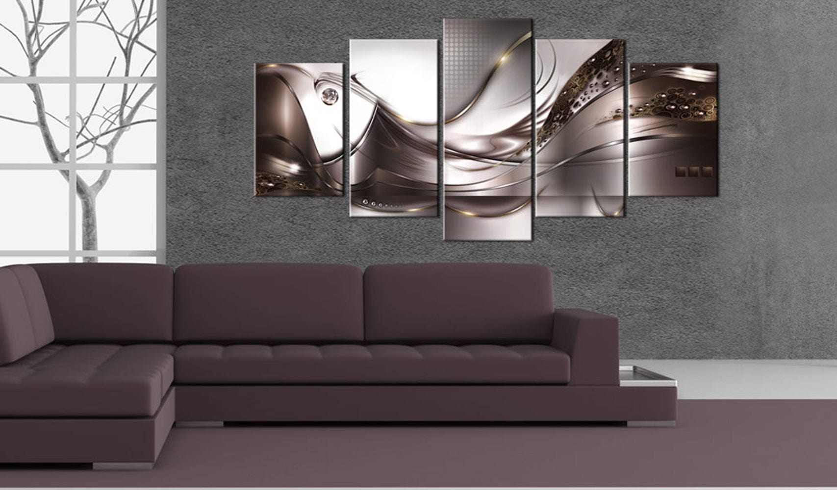 Glezna - Golden Storm Home Trends