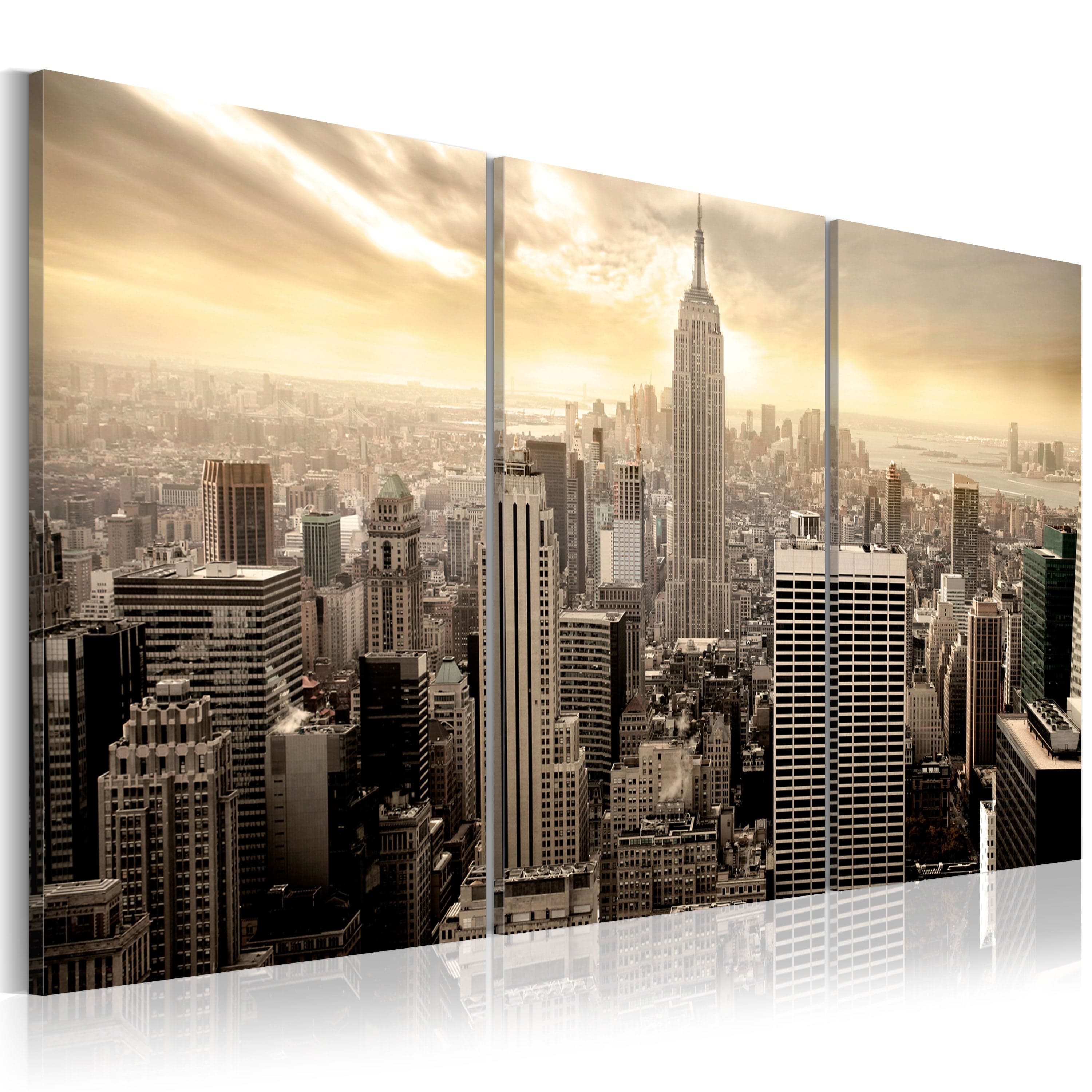 Glezna - Good morning NYC! 60x30 Home Trends