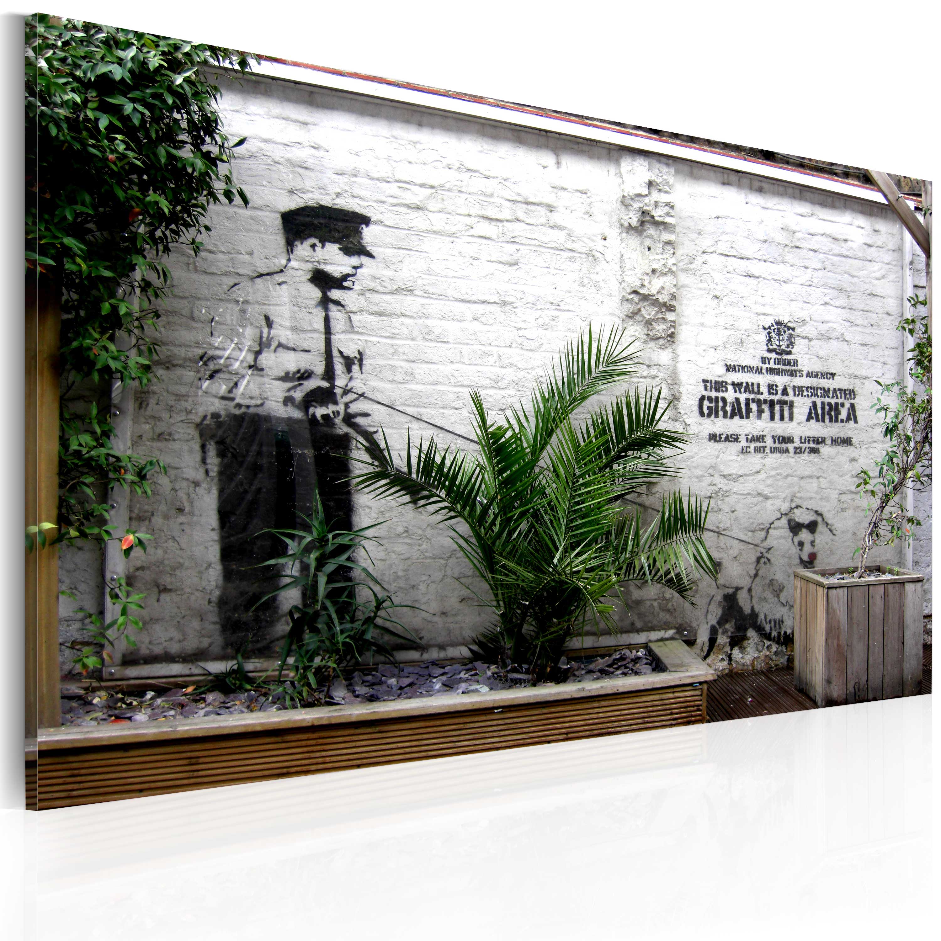 Glezna - Graffiti area (Banksy) 60x40 Home Trends