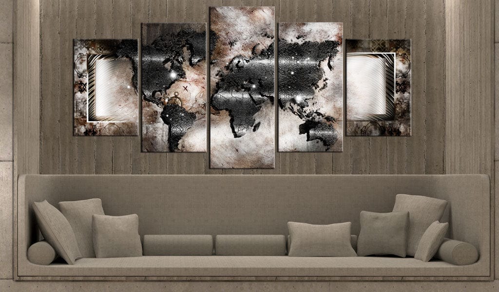 Glezna - Graphite map Home Trends
