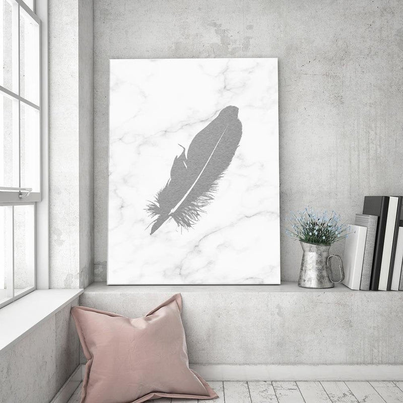 Kanva - Gray Feather  Home Trends DECO