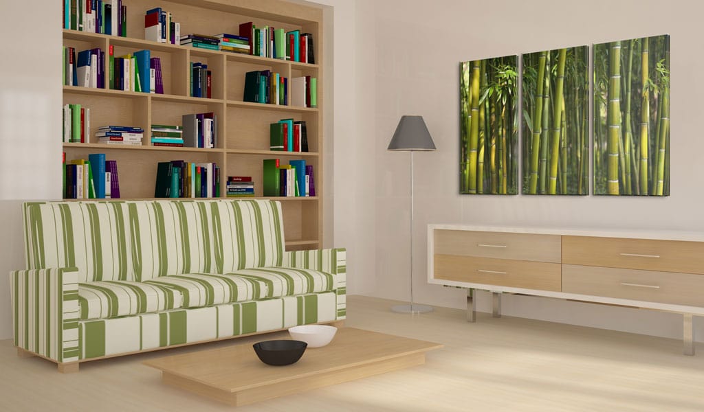 Glezna - Green bamboo 60x40 Home Trends