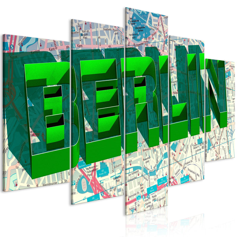 Glezna - Green Berlin (5 Parts) Wide Home Trends