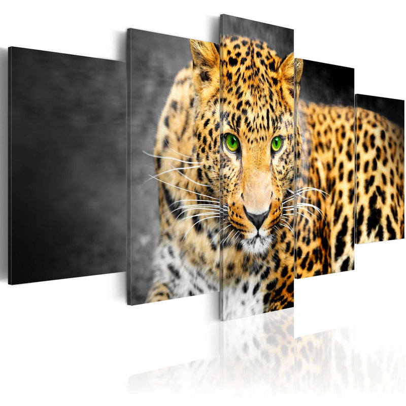 Kanva - Green-eyed leopard Home Trends