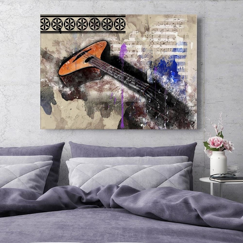 Kanva - Guitar Abstraction  Home Trends DECO