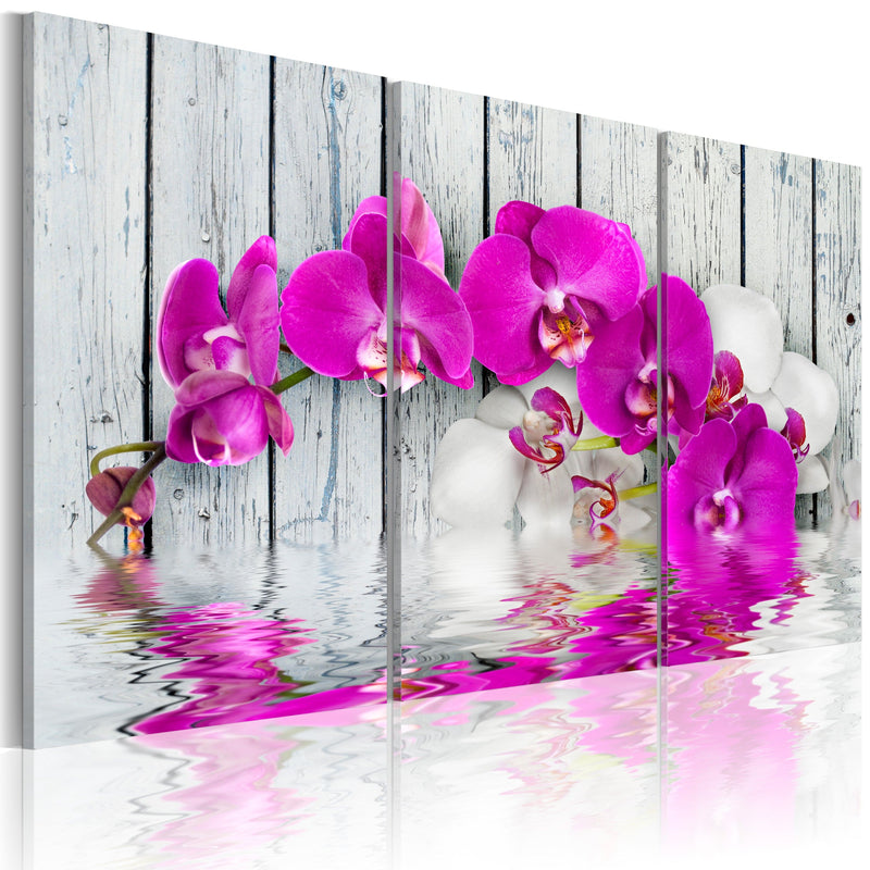 Glezna - harmony_ orchid - Triptych Home Trends
