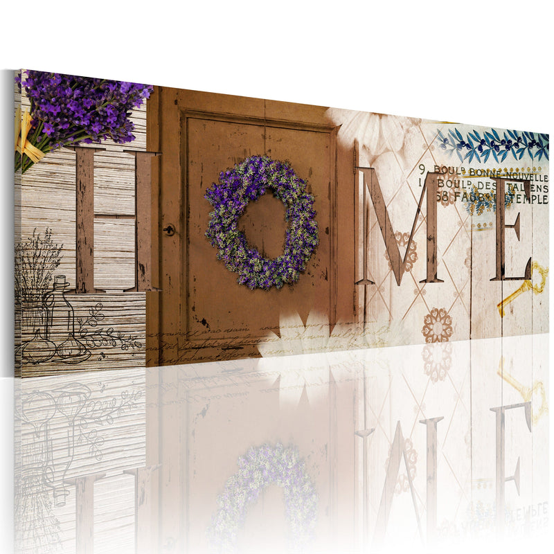 Glezna - Heather wreath Home Trends