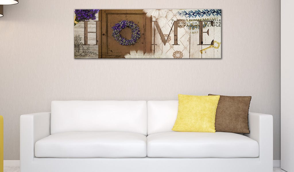 Glezna - Heather wreath Home Trends