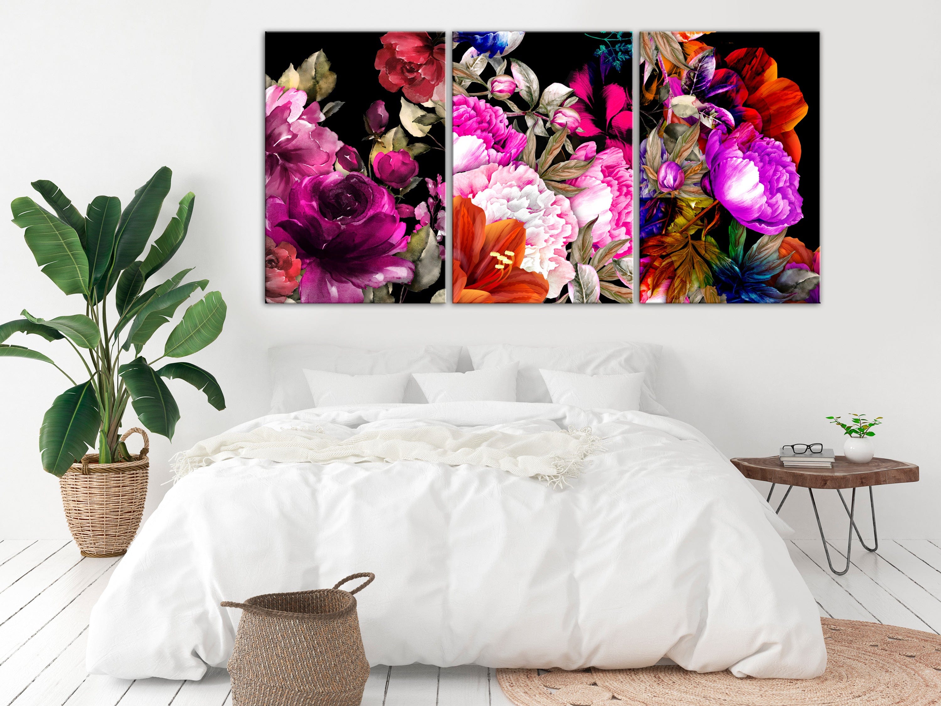 Glezna - Holiday Bouquet (3 Parts) 120x60 Home Trends