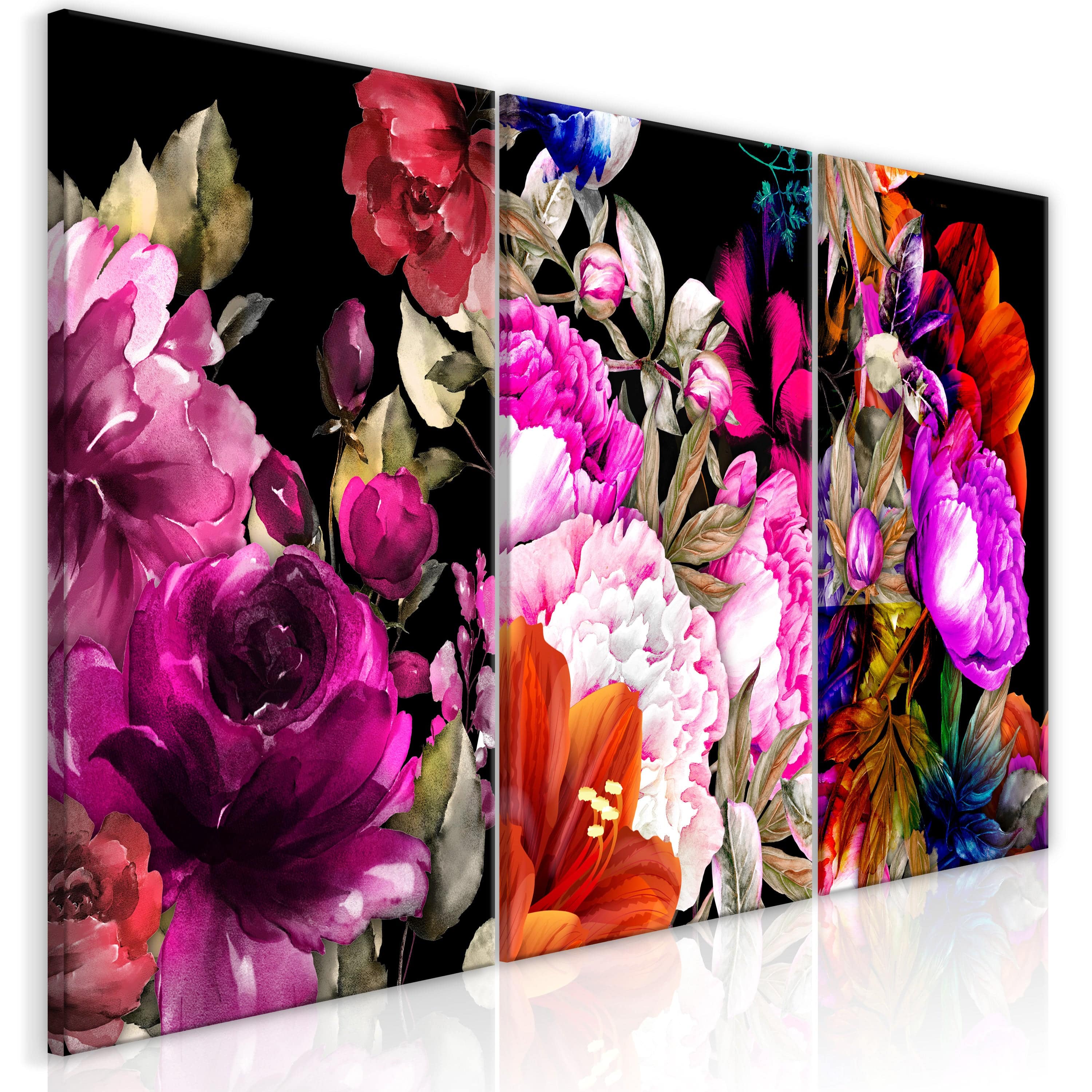 Kanva - Holiday Bouquet (3 Parts) 120x60 Home Trends