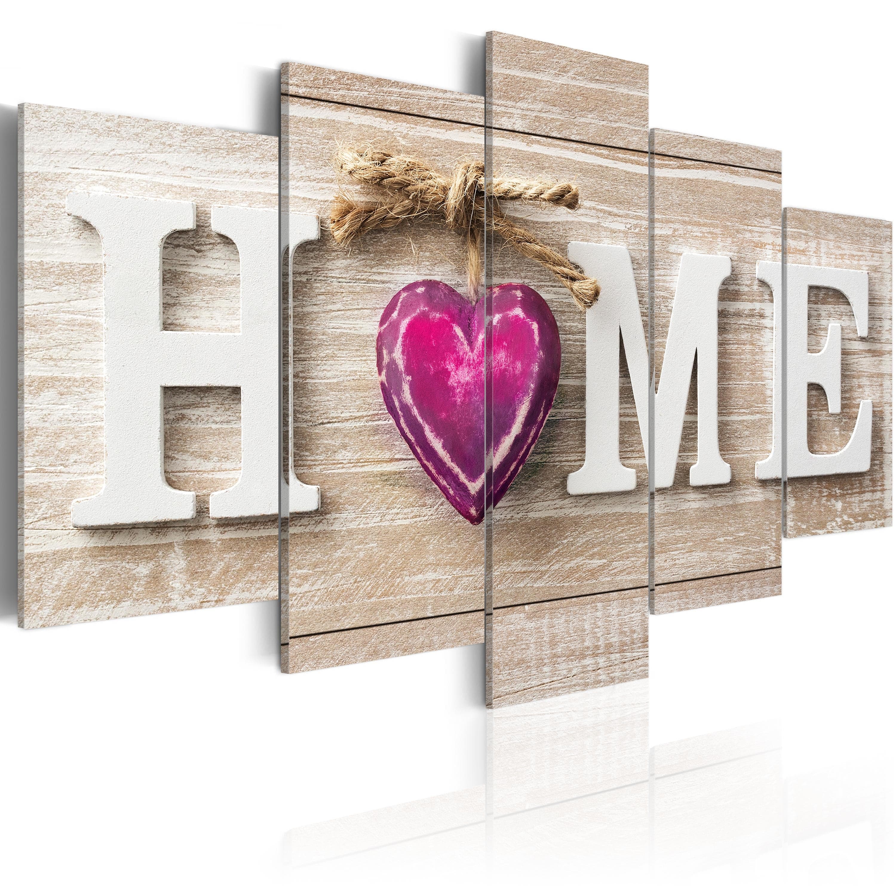 Glezna - Home_ Pink Heart Home Trends