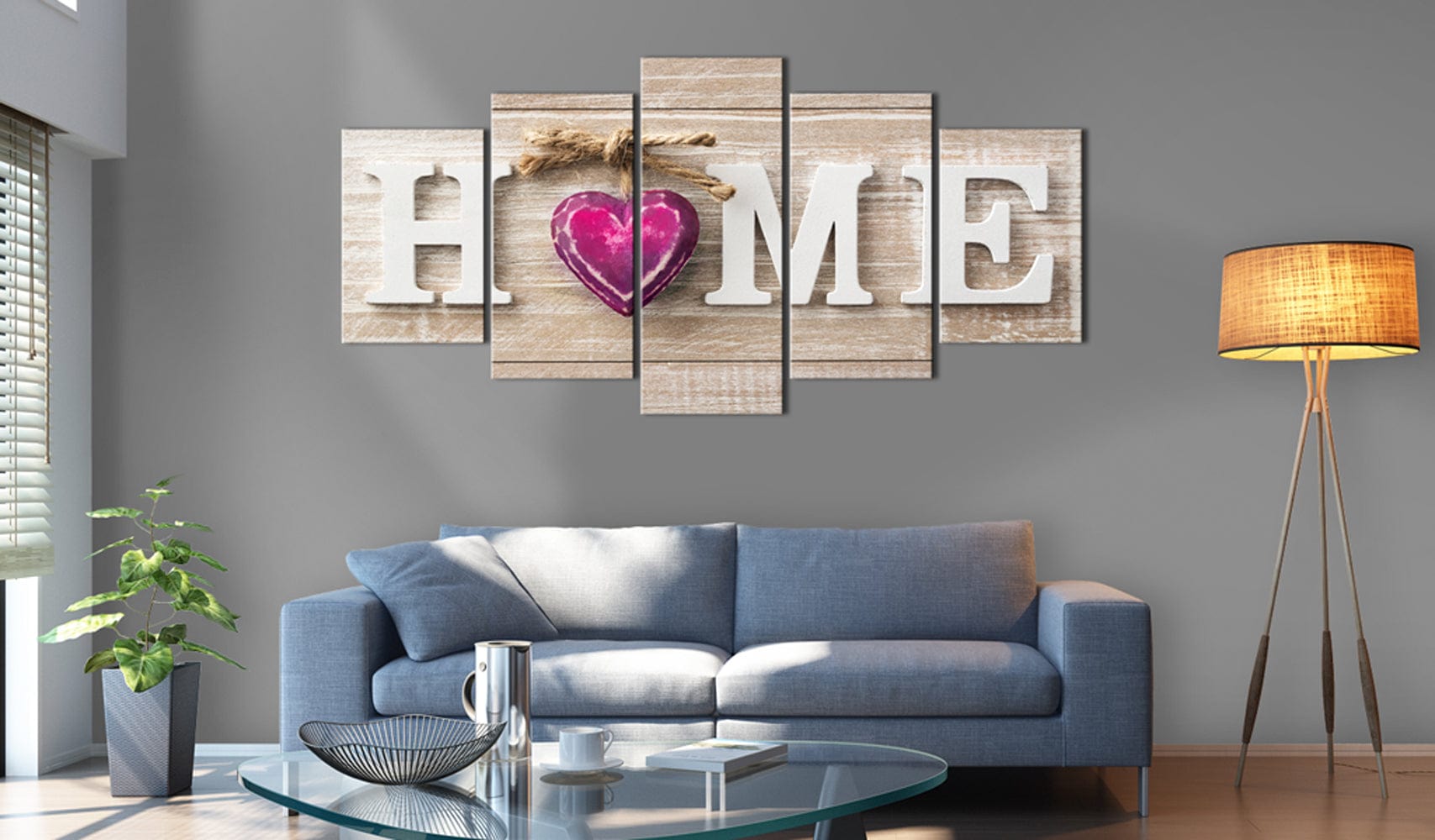 Glezna - Home_ Pink Heart Home Trends