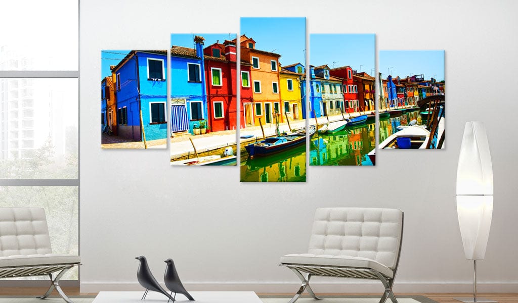 Glezna - Houses in the colors of the rainbow Home Trends