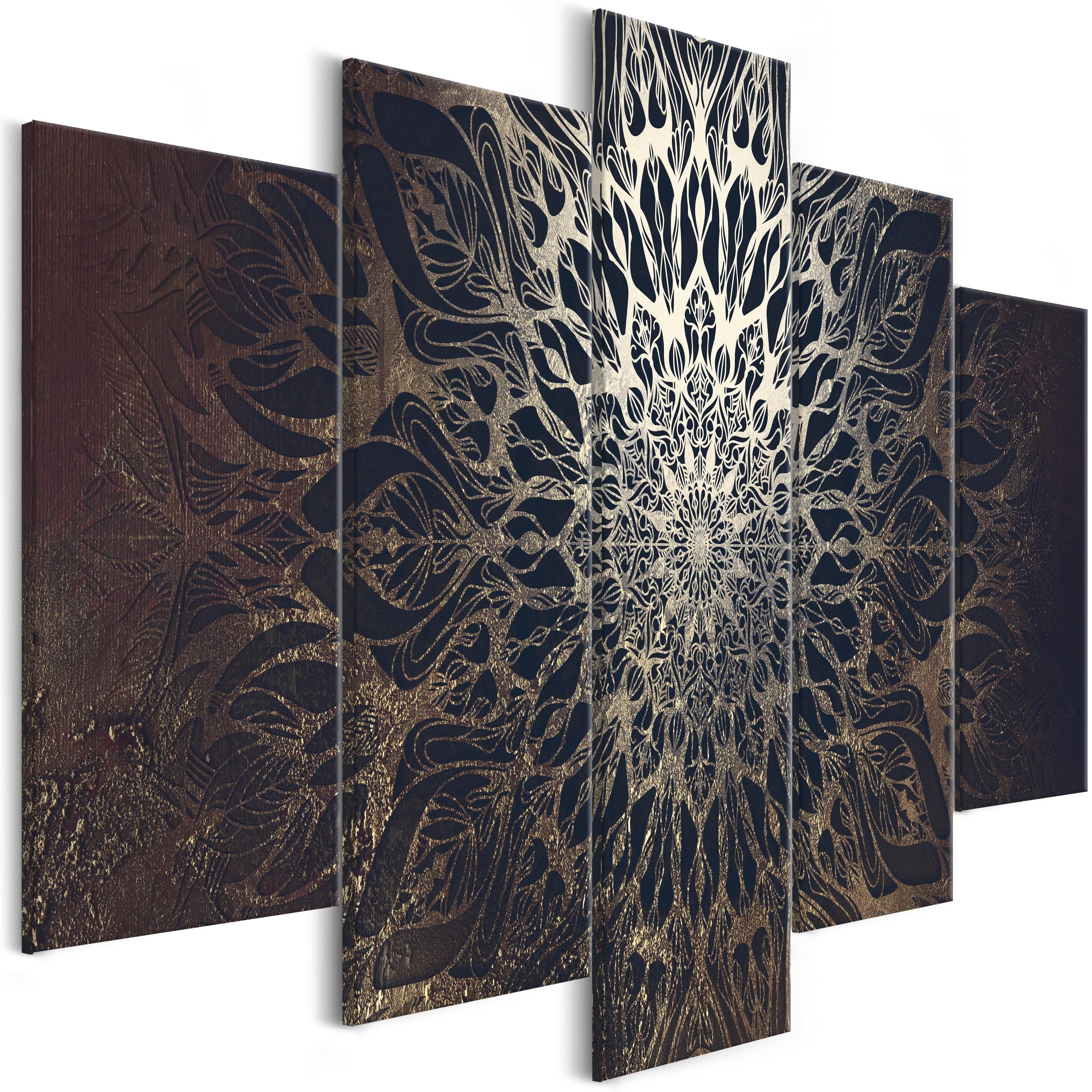 Glezna - Hypnosis (5 Parts) Brown Wide Home Trends