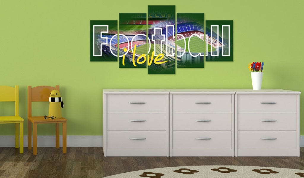 Glezna - I Love Football Home Trends
