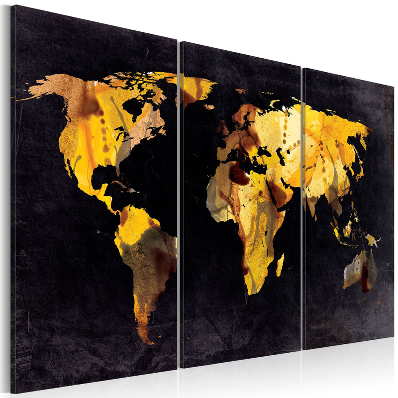 Kanva - If the World were a desert... - triptych Home Trends